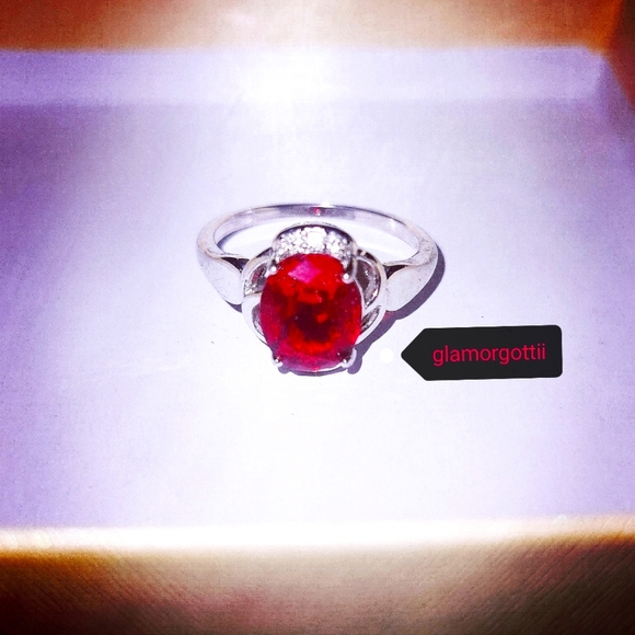 Fashion Jewelry Jewelry - Sale ending soon 🐍Gorgeous simulated red stone ring